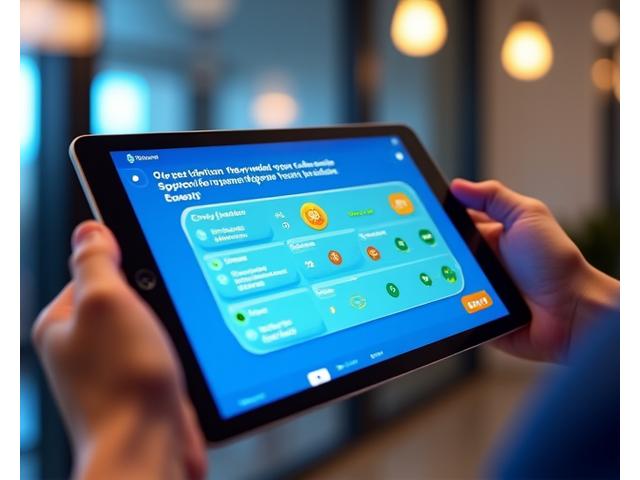 Screenshot of FinLykke Edu's gamified learning platform in action, showing a user interacting with a financial quiz and receiving instant feedback.